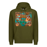 Army Green spice spice baby pumpkin spice latte Premium Hoodie - Jasminsmagicworld