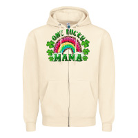 Sandshell st patrick's day one lucky mama Zipper Hoodie - RanaPortraitStore