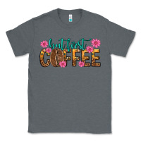 Charcoal Heather but first coffee Classic Tee - texasbilliewilder