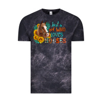Cloud Black just a girl who loves horses Vintage Tee - Artiststas