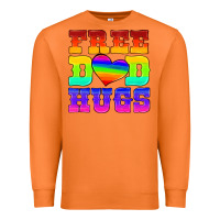 Carrot lgbtq free dad hugs Premium Sweatshirt - HRA Design Shop