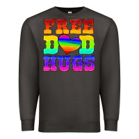 Smoke lgbtq free dad hugs Premium Sweatshirt - HRA Design Shop