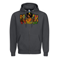 Smoke black is beautiful Zipper Hoodie - Zillion Design Studio