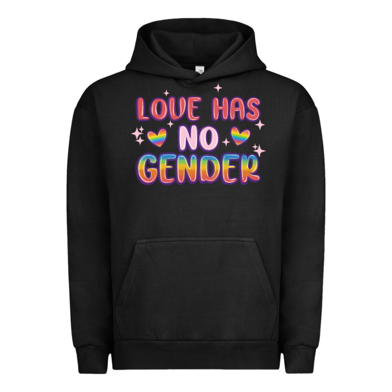 Love No Gender Urban Hoodie by MaliasSmallBusiness | Teevron