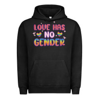 Pigment Black love no gender Urban Hoodie - MaliasSmallBusiness