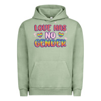 Pigment Oil Green love no gender Urban Hoodie - MaliasSmallBusiness