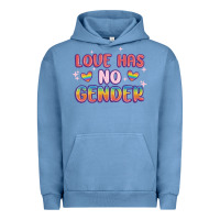 Pigment Pebble Blue love no gender Urban Hoodie - MaliasSmallBusiness