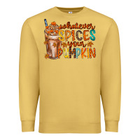 Antique Gold whatever spices your pumpkin Premium Sweatshirt - RacoonDesign
