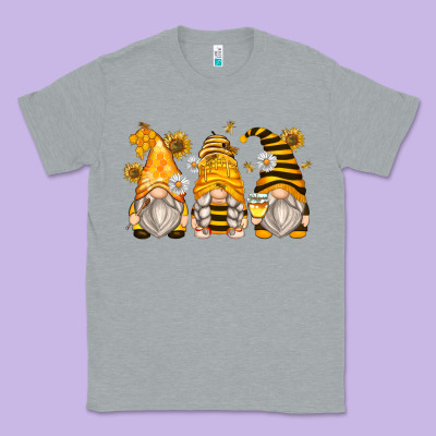 Classic Tee bumble bee gnomes