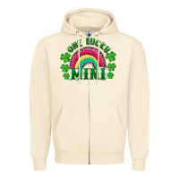 Sandshell St. Patrick's Day One Lucky Mini Zipper Hoodie - RanaPortraitStore