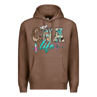Chestnut western nurse cna life Premium Hoodie - BarkalooDesign