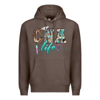 Coffee western nurse cna life Premium Hoodie - BarkalooDesign