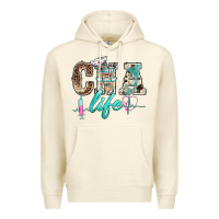 Sandshell western nurse cna life Premium Hoodie - BarkalooDesign
