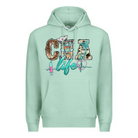 Seafoam western nurse cna life Premium Hoodie - BarkalooDesign