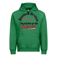Emerald baseball brother i'm just here for the snacks Urban Hoodie - MaliasSmallBusiness