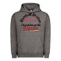 Pigment Tornado baseball brother i'm just here for the snacks Urban Hoodie - MaliasSmallBusiness