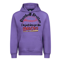 Tulip baseball brother i'm just here for the snacks Urban Hoodie - MaliasSmallBusiness