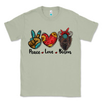 Matcha peace love bison Classic Tee - RanaPortraitStore