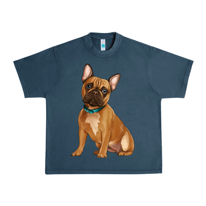 French Bulldog Urban Heavy Tee by Artiststas | Teevron