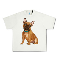 Pistachio french bulldog Urban Heavy Tee - Artiststas