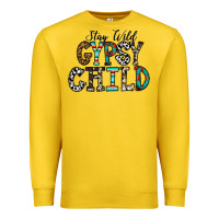 Lemon stay wild gypsy child Premium Sweatshirt - CowhideDigitalArt