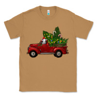 Toasted Coconut Christmas Farm Truck With Baby Sheep Classic Tee - RanaPortraitStore