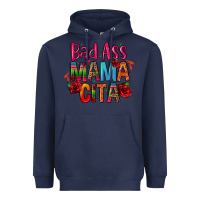 Navy bad ass mama cita Heavyweight Hoodie - CTS Tumbler Store
