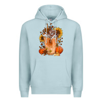 Blue Mist pumpkin spice ice latte Premium Hoodie - Jasminsmagicworld