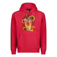 Cardinal pumpkin spice ice latte Premium Hoodie - Jasminsmagicworld