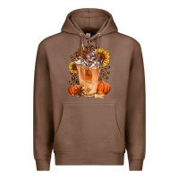 Chestnut pumpkin spice ice latte Premium Hoodie - Jasminsmagicworld
