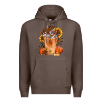 Coffee pumpkin spice ice latte Premium Hoodie - Jasminsmagicworld
