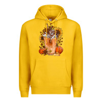 Lemon pumpkin spice ice latte Premium Hoodie - Jasminsmagicworld