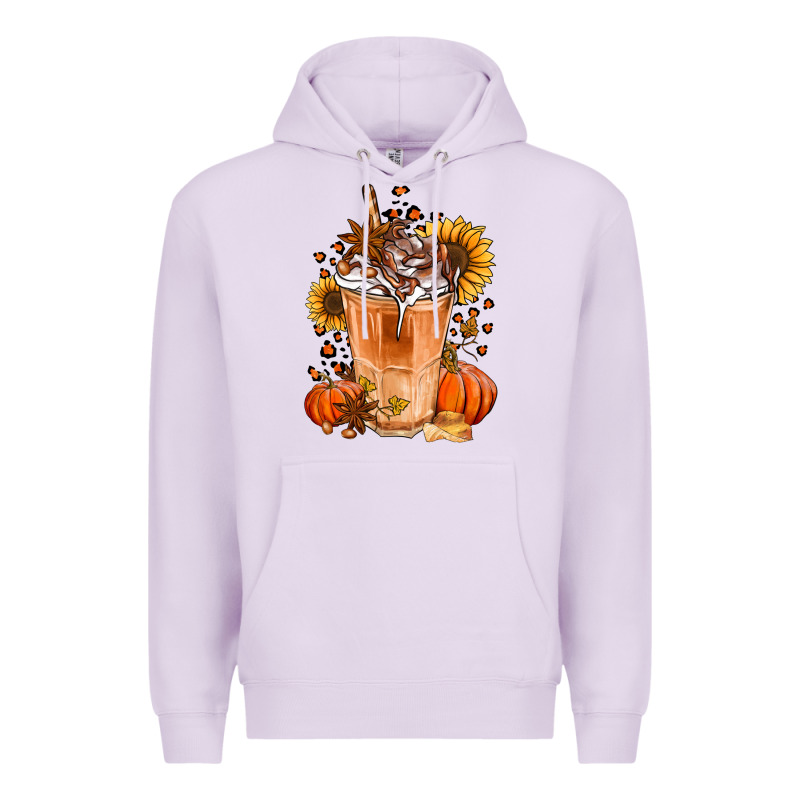 Pumpkin Spice Ice Latte Premium Hoodie by Jasminsmagicworld | Teevron