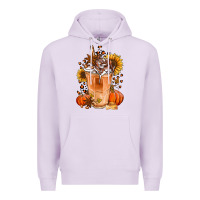 Lilac pumpkin spice ice latte Premium Hoodie - Jasminsmagicworld