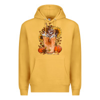 Mustard pumpkin spice ice latte Premium Hoodie - Jasminsmagicworld