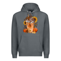 Rock pumpkin spice ice latte Premium Hoodie - Jasminsmagicworld