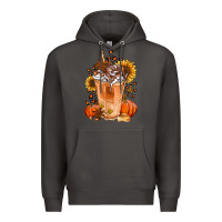 Smoke pumpkin spice ice latte Premium Hoodie - Jasminsmagicworld
