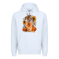 White pumpkin spice ice latte Premium Hoodie - Jasminsmagicworld