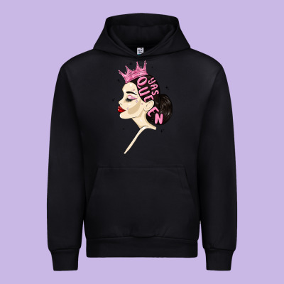 Yas Queen Urban Hoodie Designed By Maliassmallbusiness