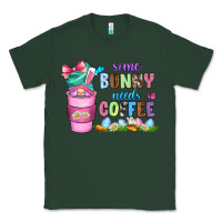 Sports Green some bunny needs coffee with gnomes Classic Tee - Zillion Design Studio