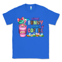 True Royal some bunny needs coffee with gnomes Classic Tee - Zillion Design Studio