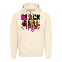 Sandshell black girl magic Zipper Hoodie - Zillion Design Studio