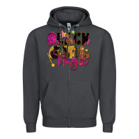 Smoke black girl magic Zipper Hoodie - Zillion Design Studio