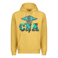 Antique Gold western nurse certified nurse assistant medilcal symbol Premium Hoodie - BarkalooDesign