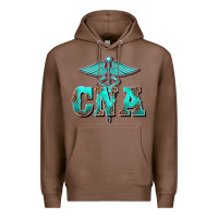 Chestnut western nurse certified nurse assistant medilcal symbol Premium Hoodie - BarkalooDesign