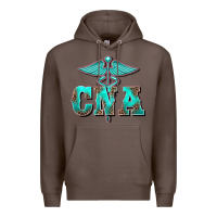 Coffee western nurse certified nurse assistant medilcal symbol Premium Hoodie - BarkalooDesign