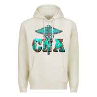 Oatmeal Heather western nurse certified nurse assistant medilcal symbol Premium Hoodie - BarkalooDesign
