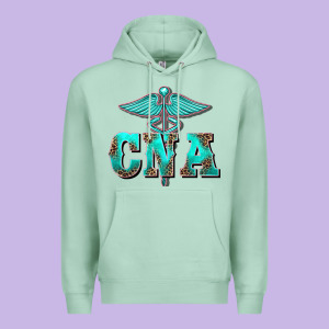 Western Nurse Certified Nurse Assistant Medilcal Symbol Premium Hoodie Designed By Barkaloodesign