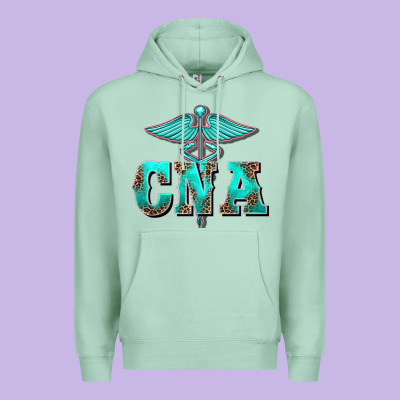 Western Nurse Certified Nurse Assistant Medilcal Symbol Premium Hoodie Designed By Barkaloodesign