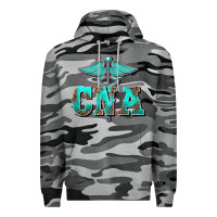 Slate Camo western nurse certified nurse assistant medilcal symbol Premium Hoodie - BarkalooDesign